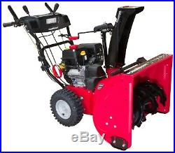 26 in. 212cc 2-Stage Electric Start Gas Snow Blower with Headlight