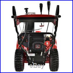 26 in. 212cc Two-Stage Electric & Recoil Start Gas Snow Blower Snow Thrower