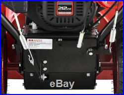26 in. 212cc Two-Stage Electric & Recoil Start Gas Snow Blower Snow Thrower