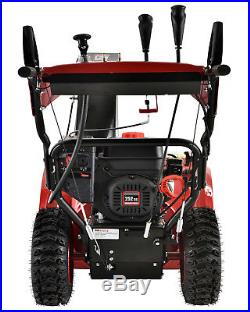 28 in. 265cc Two-Stage Electric & Recoil Start Gas Snow Blower Snow Thrower New