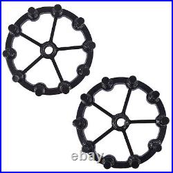 2Pcs Track Drive Wheels Rear Cog 631-0002 Part Rubber Track For Snow Blowers