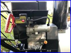 30 dual stage beast of a snowblower 302cc 9hp with tank tracks