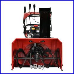 30 in. 302 cc Two-Stage Electric & Recoil Start Gas Snow Blower/Snow Thrower New