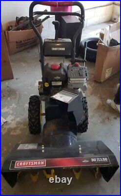 30-in. Electric Start Two-Stage Gas Snow Blower 13.5 HP Briggs Stratton