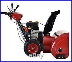 30 inch 302cc Two Stage Electric & Recoil Start Gas Snow Blower / Thrower New