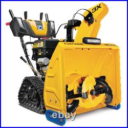 3X 26 In. 357Cc Track Drive Three-Stage Electric Start Gas Snow Blower With Stee