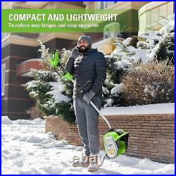 40V 12 Cordless Snow Shovel Battery Powered Battery and Charger Included