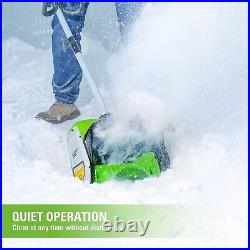 40V 12 Cordless Snow Shovel Battery Powered Battery and Charger Included