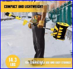 40V Cordless Snow Shovel Compatible with Dewalt 20V MAX Battery(Tool Only), Elec 40V Cordless Snow Shovel Compatible with Dewalt 20V MAX Battery(Tool Only), Elec