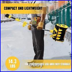 40V Cordless Snow Shovel Compatible with Dewalt 20V MAX Battery(Tool Only), Elec