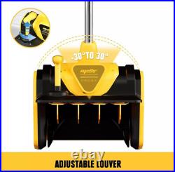 40V Cordless Snow Shovel Compatible with Dewalt 20V MAX Battery(Tool Only), Elec 40V Cordless Snow Shovel Compatible with Dewalt 20V MAX Battery(Tool Only), Elec