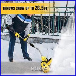 40V Cordless Snow Shovel Compatible with Dewalt 20V MAX Battery(Tool Only), Elec