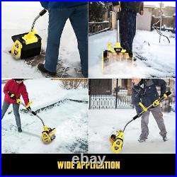 40V Cordless Snow Shovel Compatible with Dewalt 20V MAX Battery(Tool Only), Elec