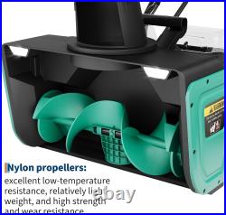 40V Electric Snow Blower Cordless Brushless Motor 20 Width with LED Light New 40V Electric Snow Blower Cordless Brushless Motor 20 Width with LED Light New