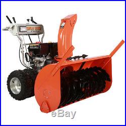 420cc 45 Two Stage Electric Start Gas Snowblower Shovel Lawn Patio Snow Thrower