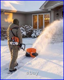 43CC Gas Powered Snow Shovel, 2.0HP 2-Stroke Snow Blower with 10x6 Clearing Path