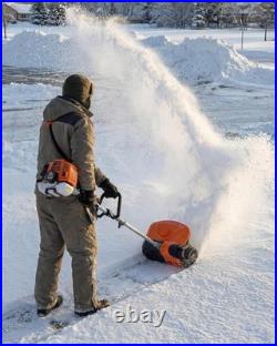 43CC Gas Powered Snow Shovel, 2.0HP 2-Stroke Snow Blower with 10x6 Clearing Path