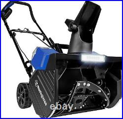 48V Cordless Snow Blower 18 Inch Kit, Steel Auger, LED Light1200W Brushless Motor