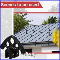 50 Pcs Snow Guards for Metal Roofs, Plastic, Screws Included