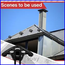 50 Pcs Snow Guards for Metal Roofs, Plastic, Screws Included