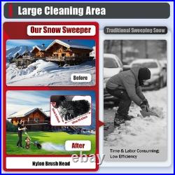 52CC Gas Power Nylon Brush Broom Sweeper Walk Behind Snow Sweeper Snow Clean 52CC Gas Power Nylon Brush Broom Sweeper Walk Behind Snow Sweeper Snow Clean