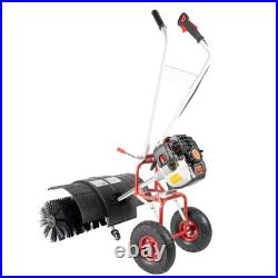 52CC Gas Power Nylon Brush Broom Sweeper Walk Behind Snow Sweeper Snow Clean 52CC Gas Power Nylon Brush Broom Sweeper Walk Behind Snow Sweeper Snow Clean