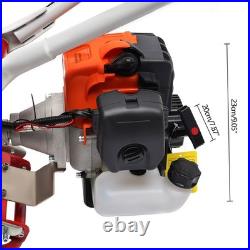 52CC Gas Power Walk Behind Snow Dirt Sweeper 2.5HP Broom Snow Shovel Cleaner US