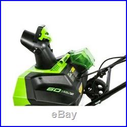 60-Volt 20-in Single-Stage Push Cordless Electric Snow Blower