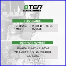 8TEN Auger Gearbox for Troy Bilt Storm 7524 24 Snow Blower 918-0414B 618-0120