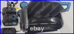 9000mAh Cordless Snow Shovel, 17 Brushless Electric Snow Blower Battery Powered