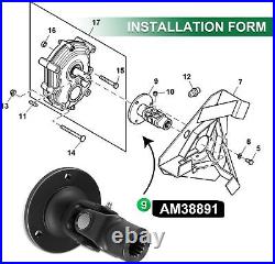 AM38891 Rotor Drive Plate forJohn Deere 359 Snow Blower 47 54 59 60 2-Stage