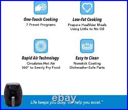 Air Fryer 7 QT Maxx Classic, Extra Hot Air Fry, Cook, Crisp, Broil, Roast, Bake