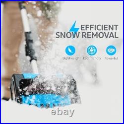 Alpha Works Alphaworks Snow Thrower/handheld Electric Shovel, DC 20v Black