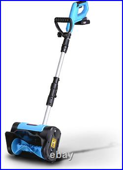 Alphaworks Snow Thrower Shovel Electric Cordless DC 20V 10 Inch Width 5 Inch D