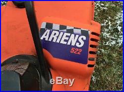 Ariens 522 electric start snowblower snow blower