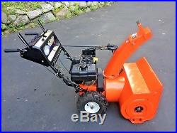 Ariens 824 snowblower Barely used excellent condition 24 Electric + Pull start