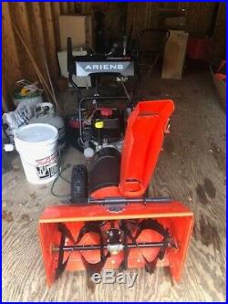 Ariens 920025 Classic 24 in. 2-Stage Snow Blower. Black & Orange, barely used