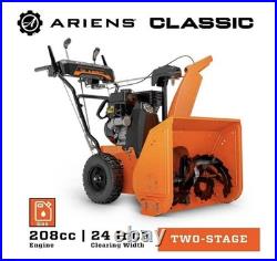 Ariens Classic 24 208cc Electric Start 2-Stage Self-propelled Gas Snow Blower
