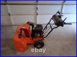 Ariens Classic 24 Two Stage Gas Snow Blower, 24 Chute Control, Orange