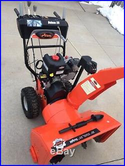 Ariens Deluxe 28 2-Stage Electric Start Snow Blower Briggs Motor Heated Grips