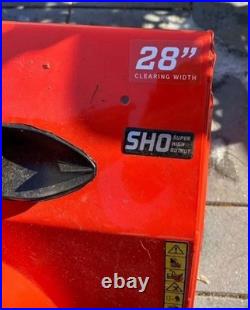 Ariens Professional 28 Hydro Rapidtrak Gas Two Stage Snow Blower used twice