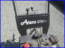 Ariens ST8 24 Electric Start Two Stage Snow Blower Lightly Used Running