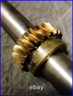 Ariens ST824 Snowblower 02438300 Auger Shaft 24 X 1 + Gear 52402600 524026