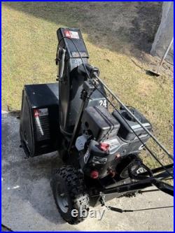 Ariens Sno-Tek Two Stage Gas Snow Blower 24 in Electric Start