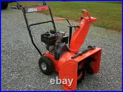 Ariens Snow Blower 20 Inch 5 HP Self Propelled Electric Start 2 Stage Runs Great
