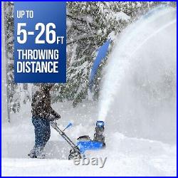 BADGER Snow Blower 40V Electric Brushless with LED for Wet Snow and Heavy Snow