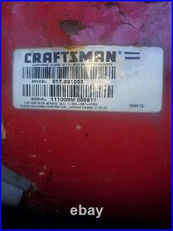 Big Craftsman 30 inch wide Snow Blower 10.5 hp. Parts repair in ny