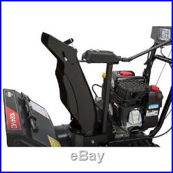 Briggs and Stratton 1024MD 208cc 24 2-Stage Snow Thrower with ES 1696614 New