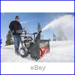 Briggs and Stratton 1227MD 250cc 27 2-Stage Snow Thrower with ES 1696619 New