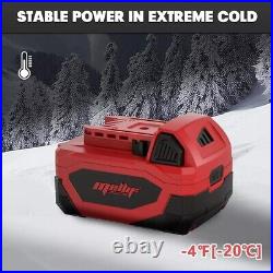 Brushless Snow Shovel Compatible with Milwaukee 18V Battery, Comes with 18V 4.0A